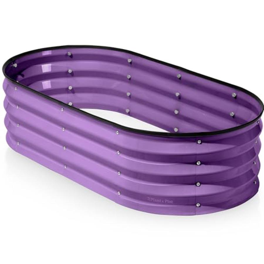 Galvanized Raised Garden Beds Outdoor 4×2×1 ft Planter Raised Beds for Gardening Vegetables Flowers Purple Large Metal Garden B United States
Galvanized Raised Garden Beds Outdoor 4×2×1 ft Planter Raised Beds for Gardening Vegetables Flowers Purple Large Metal Garden B United States