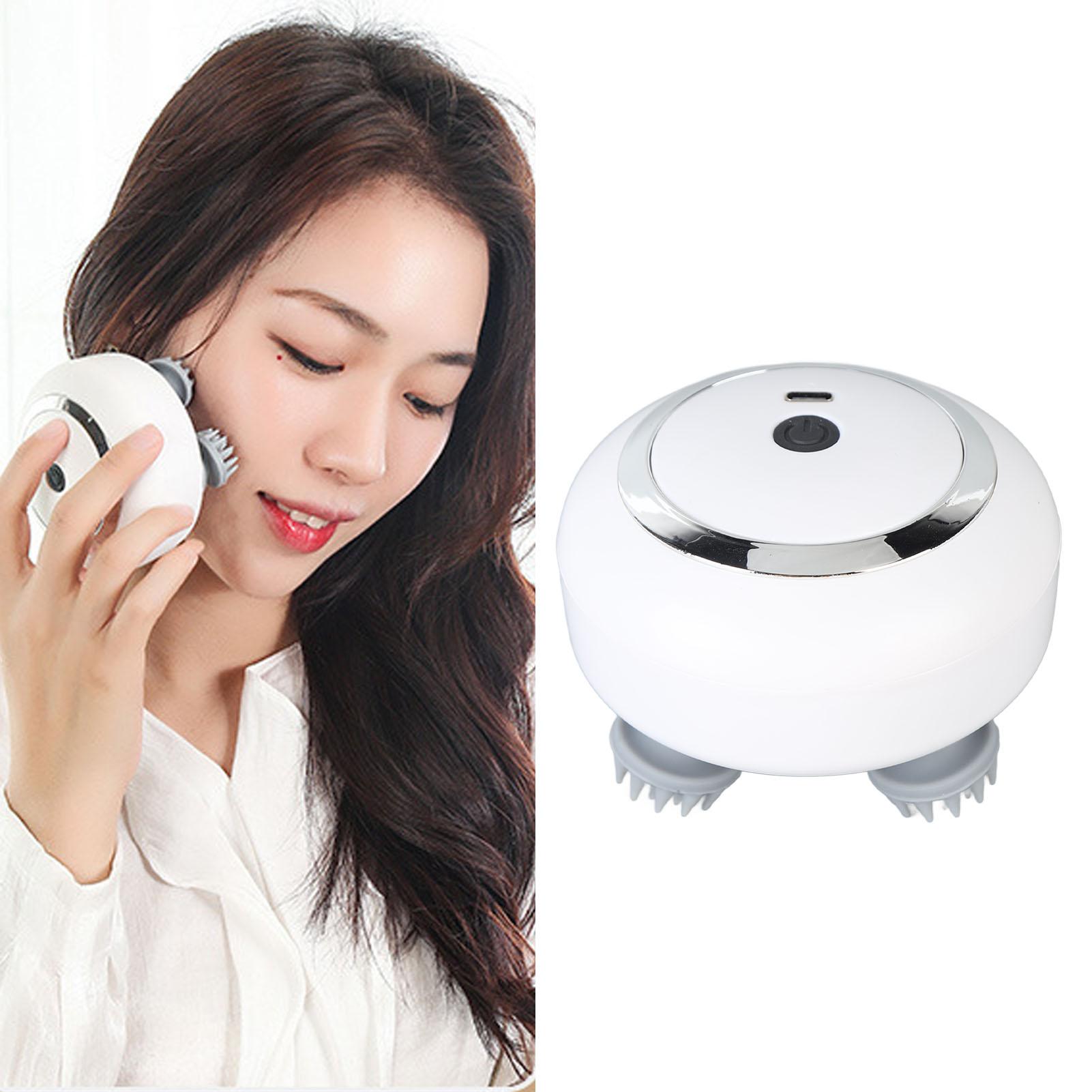 Rechargeable Head Scalp Massager 3 Gears Multifunctional Electronic Scalp Massager White
Rechargeable Head Scalp Massager 3 Gears Multifunctional Electronic Scalp Massager White