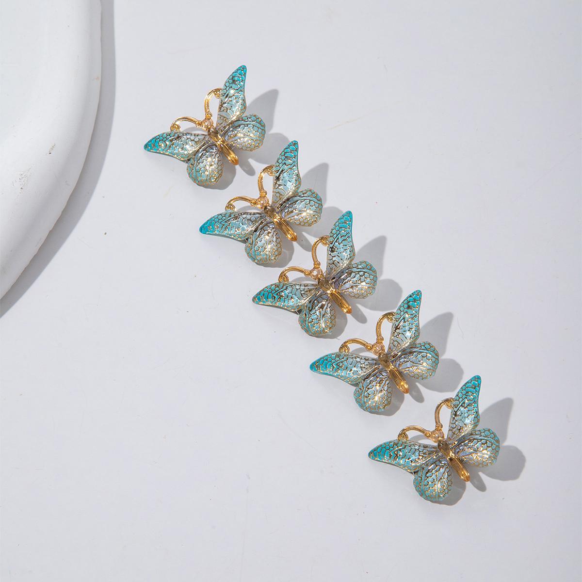 5PCS Sweet Macarons Gradient Color Cute Butterfly girl Hairpins women Headwear Princess Barrette Girls Hair Accessories Size fits all
5PCS Sweet Macarons Gradient Color Cute Butterfly girl Hairpins women Headwear Princess Barrette Girls Hair Accessories Size fits all