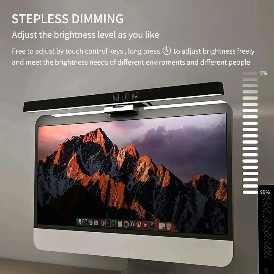33cm 50cm LED Computer Screen Light Hanging Desk Lamp USB Plug in Monitor Lights Bar Dimmable 3 Colors Office Study Reading Lamp
33cm 50cm LED Computer Screen Light Hanging Desk Lamp USB Plug in Monitor Lights Bar Dimmable 3 Colors Office Study Reading Lamp