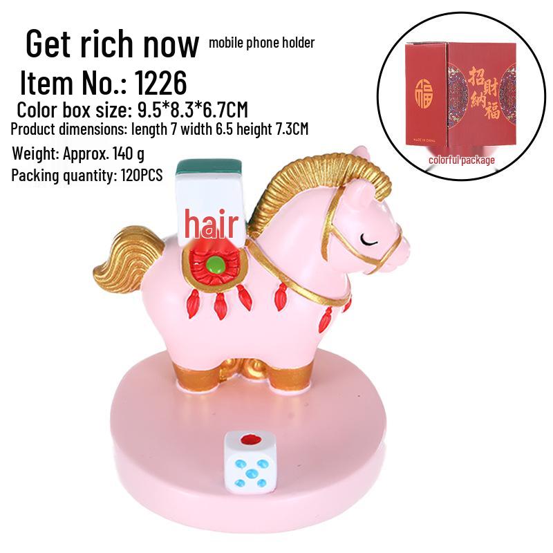 Creative Zodiac Lucky Bag Yuanbao Phone Stand & Desktop Ornament - Office Mascot Gift
Creative Zodiac Lucky Bag Yuanbao Phone Stand & Desktop Ornament - Office Mascot Gift