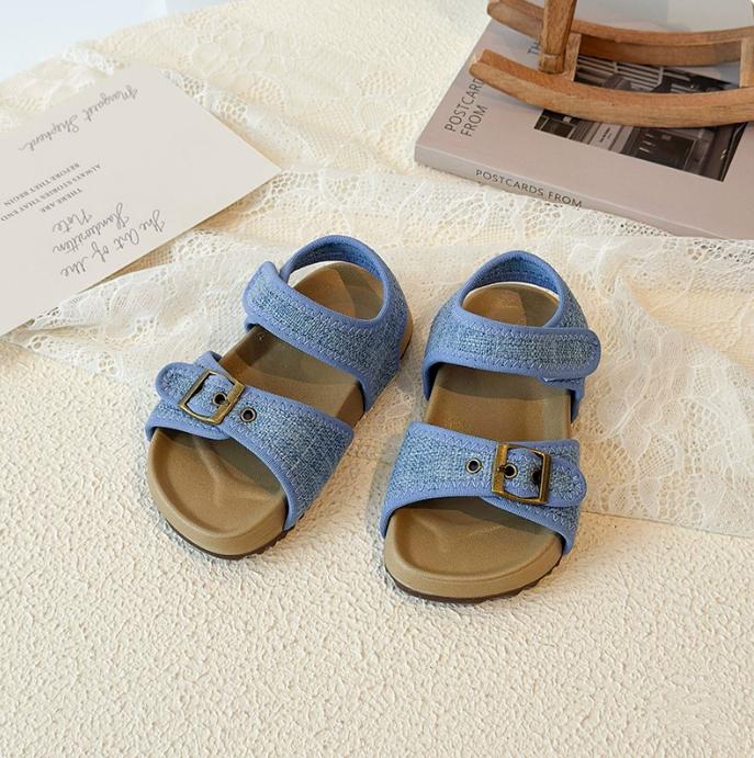 Summer Canvas Sandals for Children Fashion Boys Girls Beach Shoes Anti-slippery Soft Toddler Shoes Cloth Fabric Footwear 24
Summer Canvas Sandals for Children Fashion Boys Girls Beach Shoes Anti-slippery Soft Toddler Shoes Cloth Fabric Footwear 24