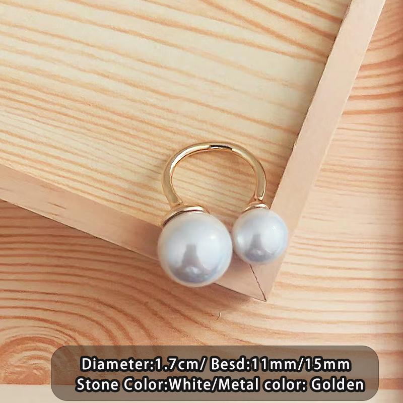 2026 European and American Trendy Copper alloy Pearl Open Rings Fashion Jewelry Exaggerated Accessory For Womens Elegant Finger 7&Gold-color білий
2026 European and American Trendy Copper alloy Pearl Open Rings Fashion Jewelry Exaggerated Accessory For Womens Elegant Finger 7&Gold-color білий
