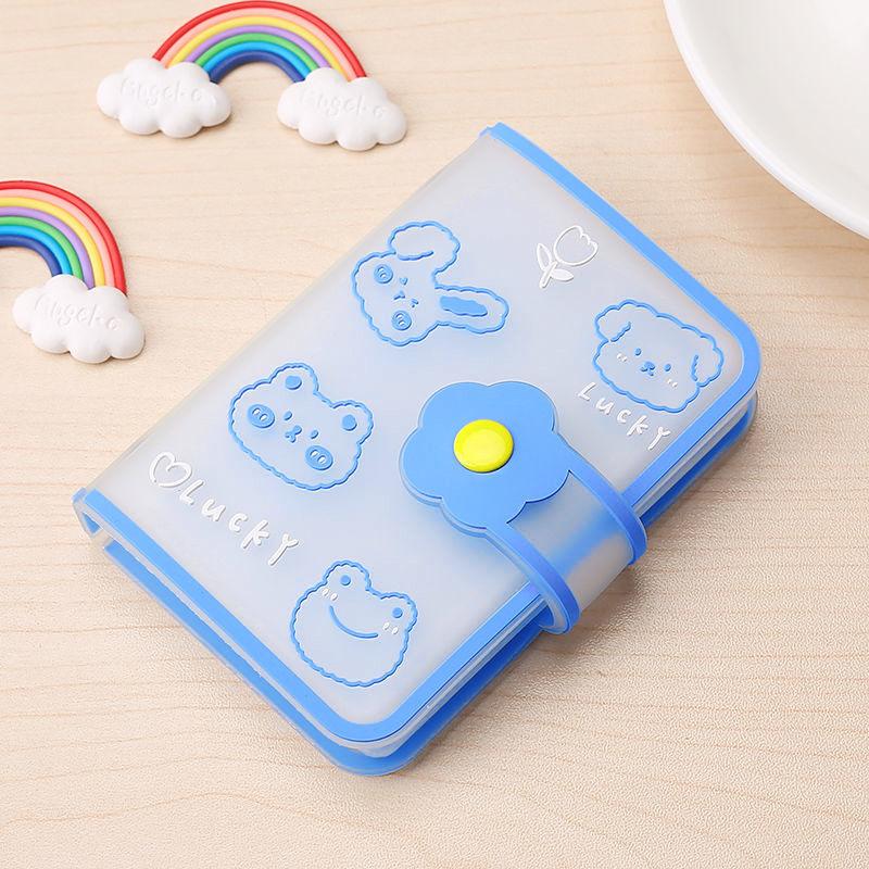 Cute Kawaii PVC Card Holder 20 Slots Slim PU Leather Mini Wallet Cartoon Animal Fruit Card Case
Cute Kawaii PVC Card Holder 20 Slots Slim PU Leather Mini Wallet Cartoon Animal Fruit Card Case