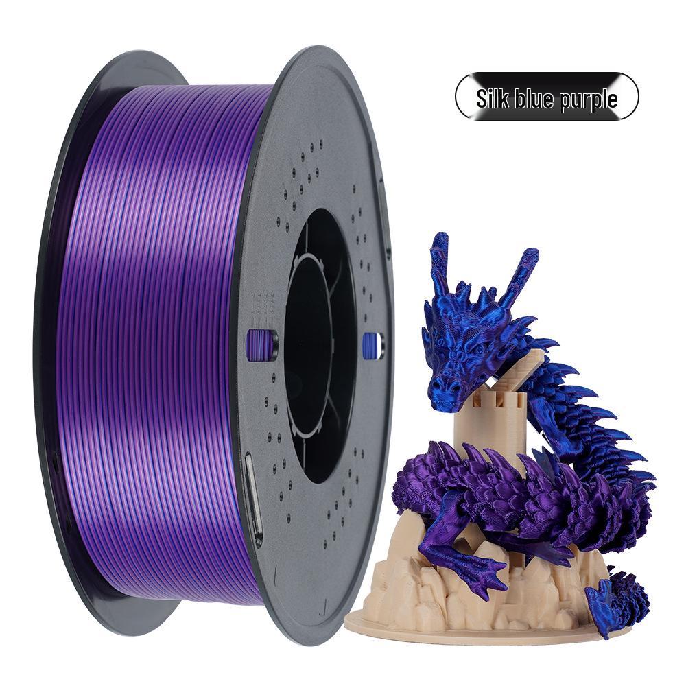 Шелковый PLA Двухцветный Филамент для 3D-печати, 1,75 мм, Двухцветный материал
Шелковый PLA Двухцветный Филамент для 3D-печати, 1,75 мм, Двухцветный материал