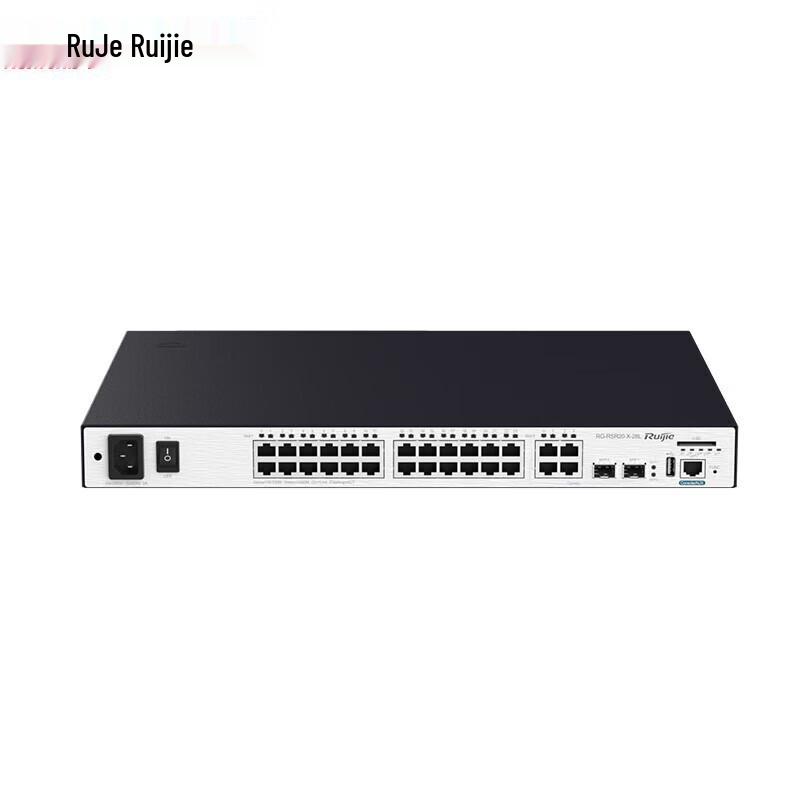 Ruijie RG-RSR20-X-28L Enterprise Multi-WAN Core Router
Ruijie RG-RSR20-X-28L Enterprise Multi-WAN Core Router