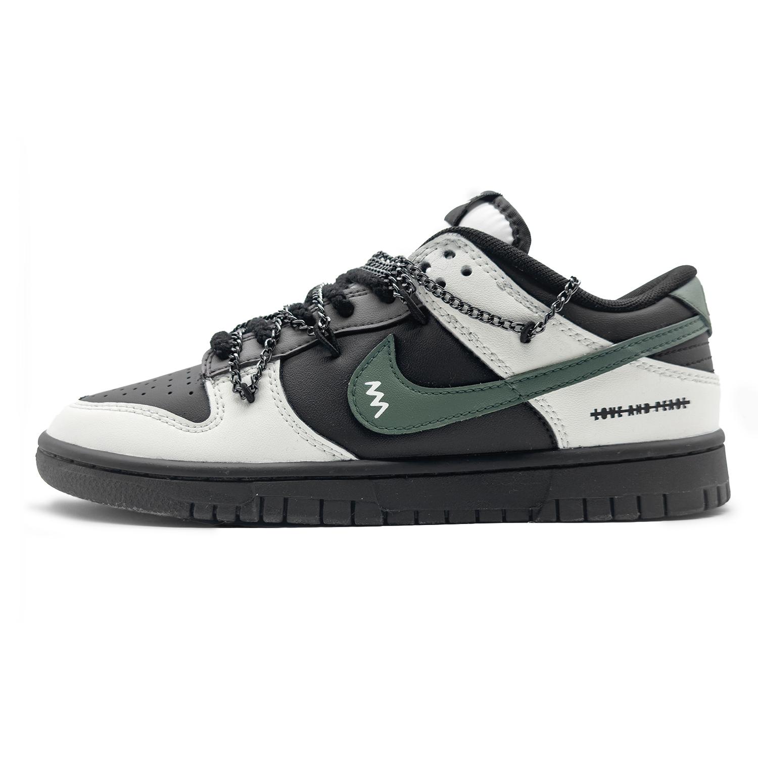 Nike Dunk Dark Night Chain Artificial Leather, Leather Low top Skateboard Shoes Men s Black Green HF5441-100(Team430-) 44.5
Nike Dunk Dark Night Chain Artificial Leather, Leather Low top Skateboard Shoes Men s Black Green HF5441-100(Team430-) 44.5