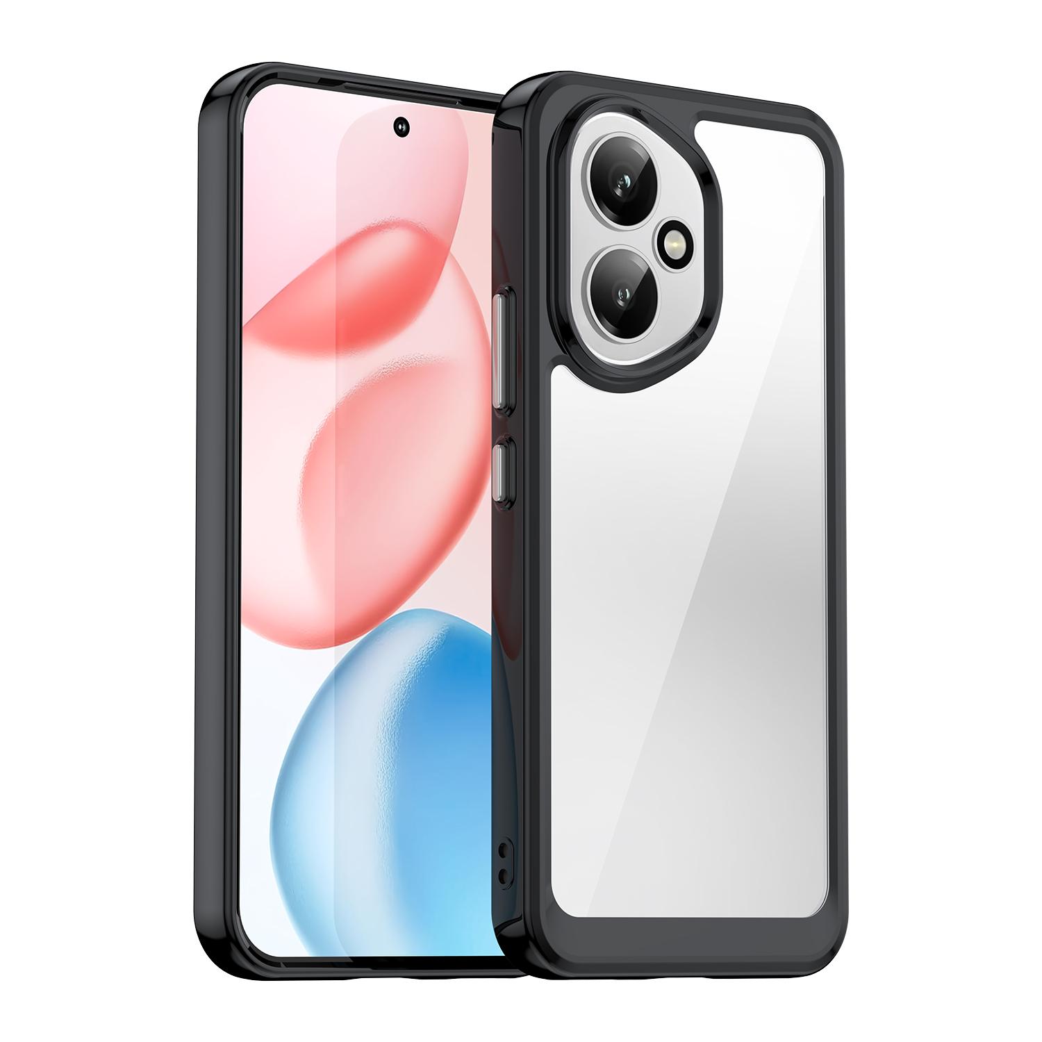 For Honor 400 5G (Global) Phone Case WANLONFENG XC Series TPU Acrylic Cover with Tempered Glass (Big Lens Hole) Black
For Honor 400 5G (Global) Phone Case WANLONFENG XC Series TPU Acrylic Cover with Tempered Glass (Big Lens Hole) Black