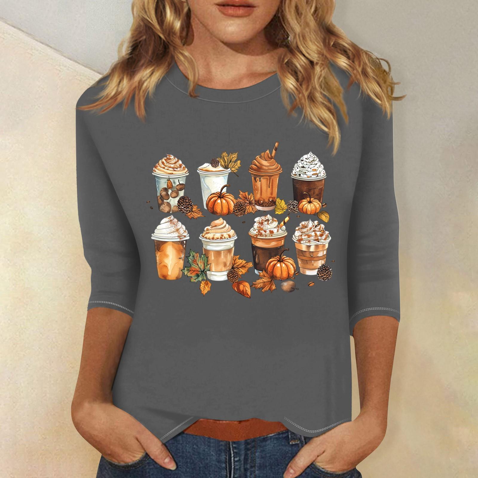 Женская модная повседневная футболка с рукавом три четверти и принтом на Хэллоуин, с круглым вырезом XXL
Женская модная повседневная футболка с рукавом три четверти и принтом на Хэллоуин, с круглым вырезом XXL