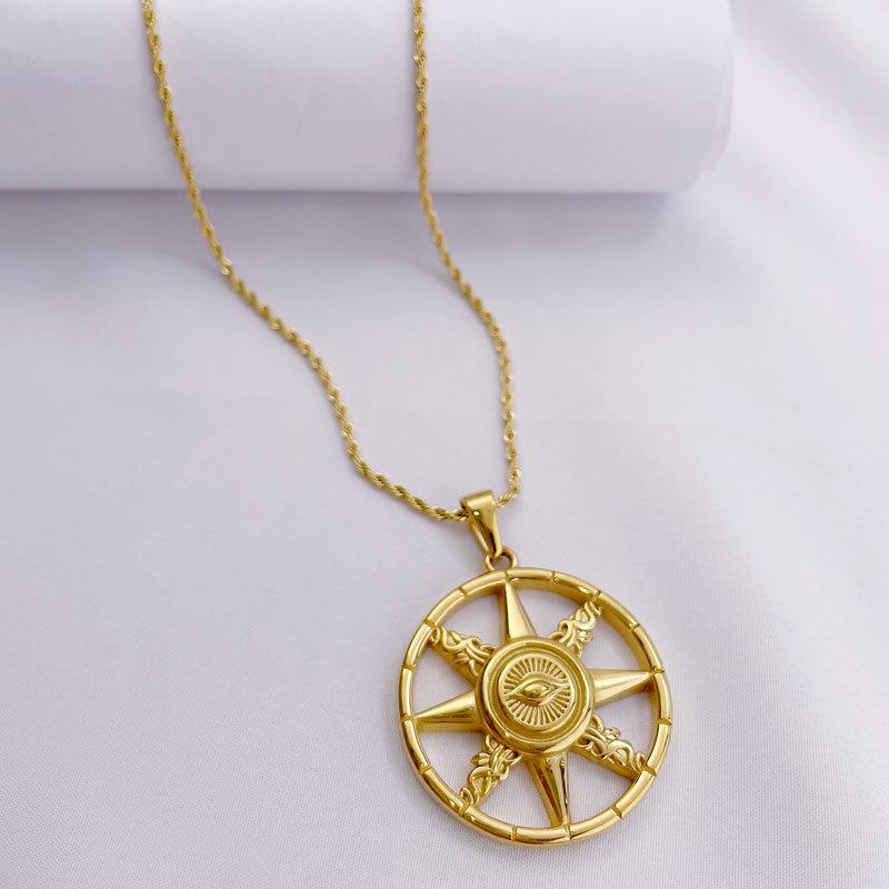 Light Luxury Fashion Octagram Necklace Personalized Design Titanium Steel Necklace Does Not Fade Versatile
Light Luxury Fashion Octagram Necklace Personalized Design Titanium Steel Necklace Does Not Fade Versatile