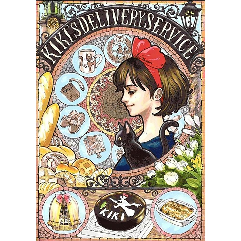 Disney Diamond Painting Kikis Delivery Service Window Display Art Wall Decoration Embroidery Full Diamond Cross Stitch DIY Gift Home Decor Round 20x30cm
Disney Diamond Painting Kikis Delivery Service Window Display Art Wall Decoration Embroidery Full Diamond Cross Stitch DIY Gift Home Decor Round 20x30cm