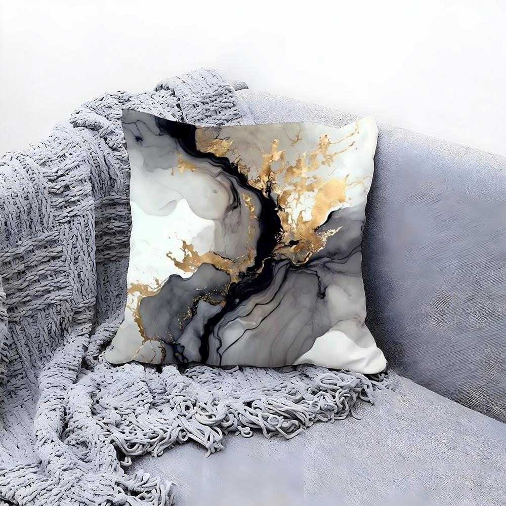 Minimalist Marble Patterned Cushion Cover Premium Comfort Reversible Pillow Cove -Two in One Design for Any Room & Car Interior 40cmx40cm
Minimalist Marble Patterned Cushion Cover Premium Comfort Reversible Pillow Cove -Two in One Design for Any Room & Car Interior 40cmx40cm