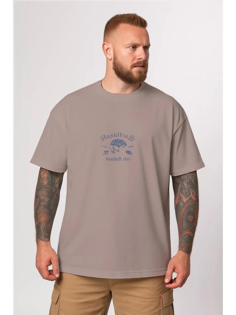 Oversized solid-color cotton T-shirt Baseball club 2XL
Oversized solid-color cotton T-shirt Baseball club 2XL