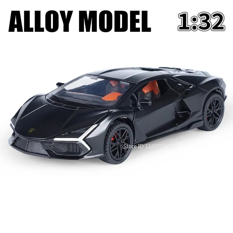 1:32 Miniature Supercar V12 GT REVUELTO Toy Models Alloy Diecast Sound Light Doors Opened Pull Back Sports Cars Collectible Item
1:32 Miniature Supercar V12 GT REVUELTO Toy Models Alloy Diecast Sound Light Doors Opened Pull Back Sports Cars Collectible Item