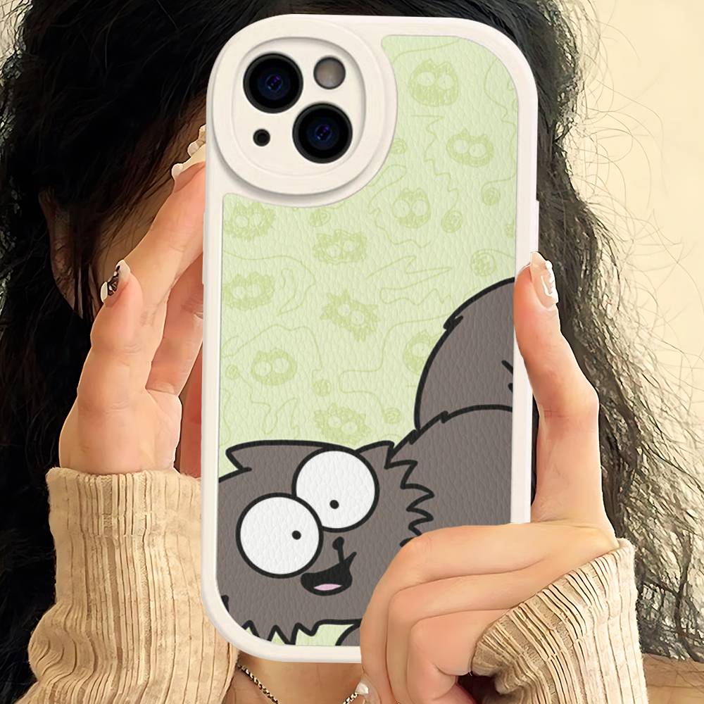 S-Simons Cat Character Phone Cover For IPhone 16 15 14 13 12 11 Pro Max Plus Leather Soft Case iphone 11
S-Simons Cat Character Phone Cover For IPhone 16 15 14 13 12 11 Pro Max Plus Leather Soft Case iphone 11
