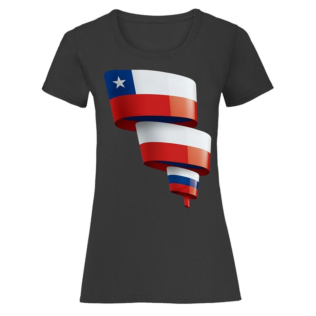 Chile Russia Flags Womens 100% Cotton T-shirt Mens Tees Top Country Ribbon Graphic Tee M
Chile Russia Flags Womens 100% Cotton T-shirt Mens Tees Top Country Ribbon Graphic Tee M
