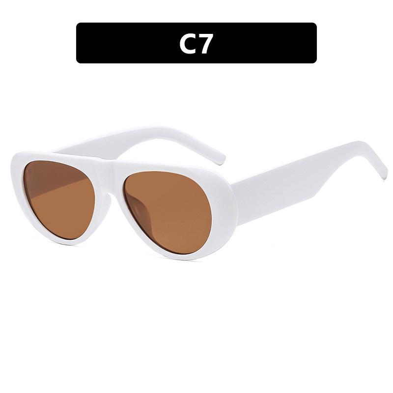 Modern Oval Women s Sunglasses 2025 - Stylish European and American Retro Sun Protection As Shown
Modern Oval Women s Sunglasses 2025 - Stylish European and American Retro Sun Protection As Shown