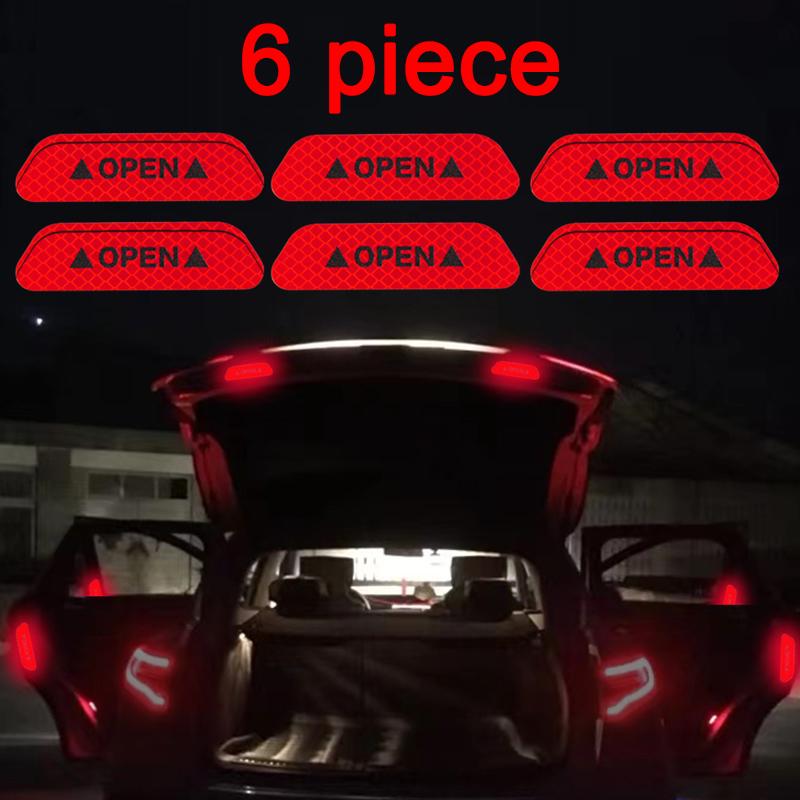 6 шт., автомобильные светоотражающие полосы, предупреждающие наклейки для Lada Granta Vesta kalina Priora Niva Xray largus Opel Astra HGJ Zafira
6 шт., автомобильные светоотражающие полосы, предупреждающие наклейки для Lada Granta Vesta kalina Priora Niva Xray largus Opel Astra HGJ Zafira