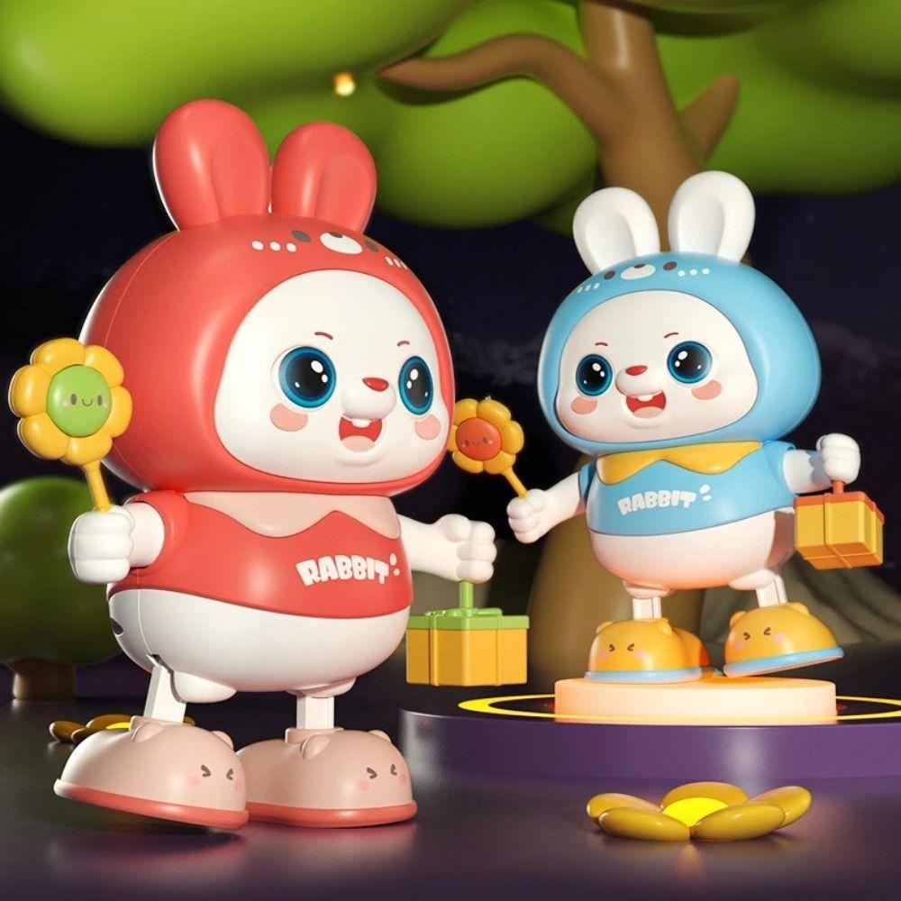 Обучающая электронная игрушка «Кролик» с подсветкой и звуками для домашних животных, лягушка, ходячая, танцующая, движущаяся кукла-младенец розовый
Обучающая электронная игрушка «Кролик» с подсветкой и звуками для домашних животных, лягушка, ходячая, танцующая, движущаяся кукла-младенец розовый