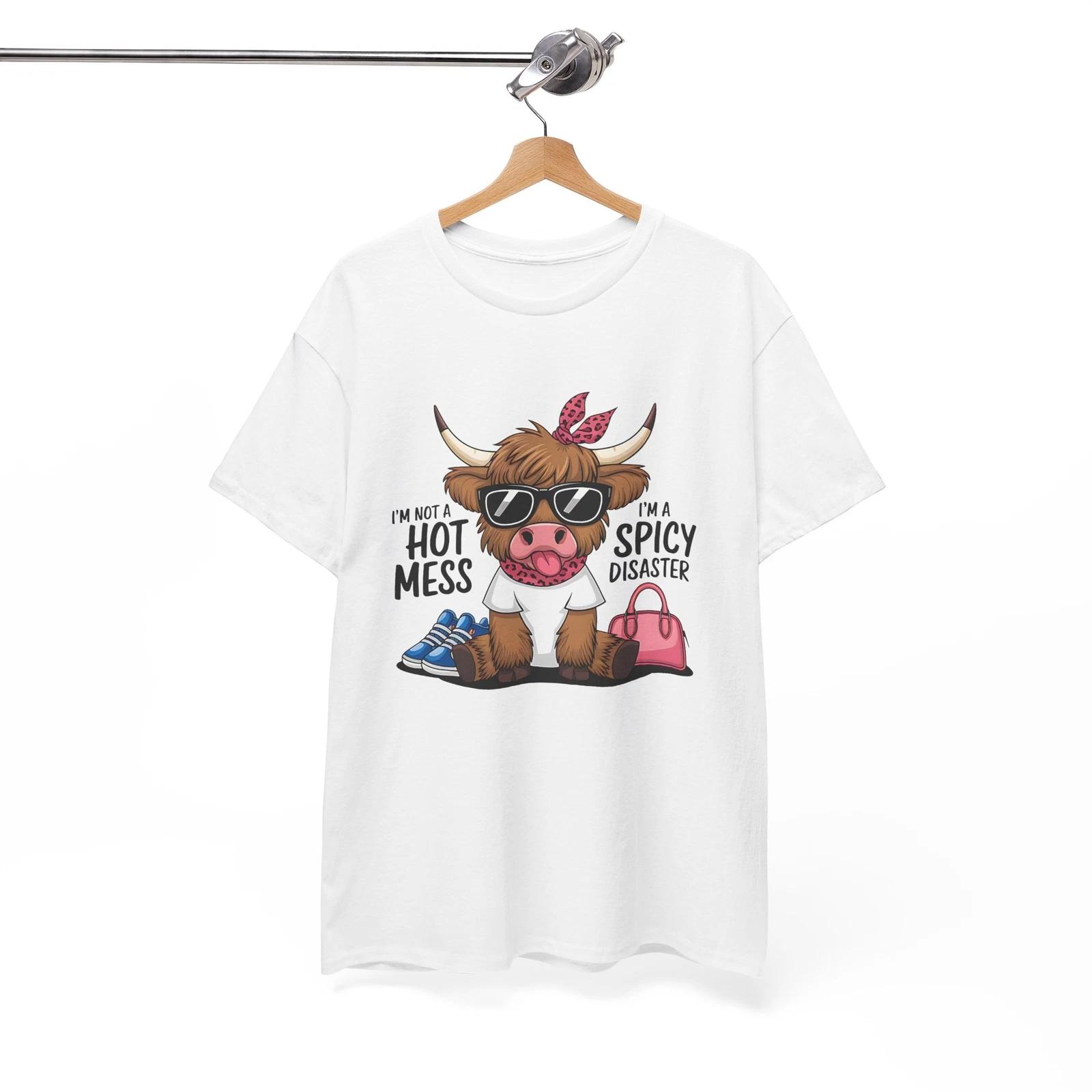 Highland Cow Funny T-Shirt - Hilarious Graphic Tee for Humor Lovers & Jokesters S
Highland Cow Funny T-Shirt - Hilarious Graphic Tee for Humor Lovers & Jokesters S