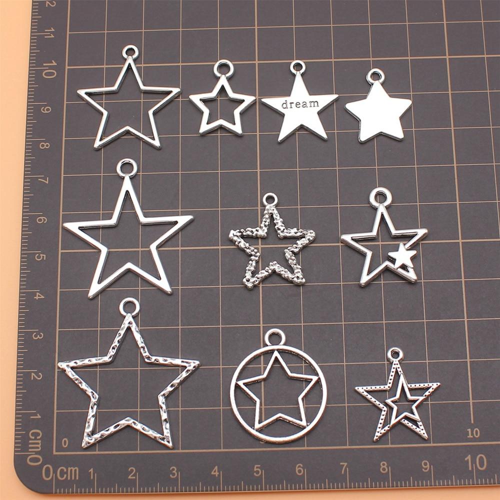 Аксессуары Charms для ювелирных изделий Star Components Популярные 10 шт. / Комплект
Аксессуары Charms для ювелирных изделий Star Components Популярные 10 шт. / Комплект