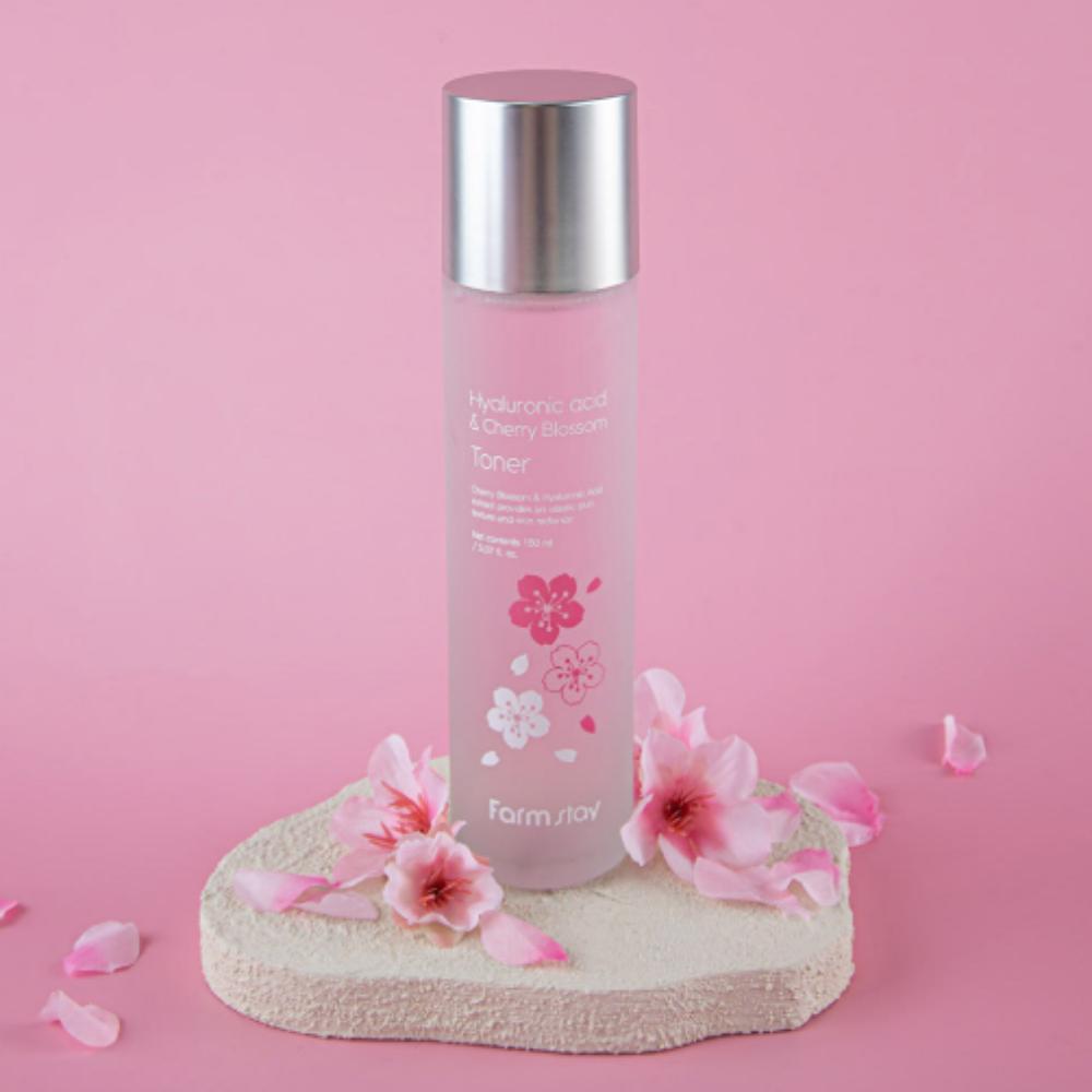 Farmstay Hyaluronic Acid & Cherry Blossom Toner 150ml – Hydrating & Soothing Facial Toner
Farmstay Hyaluronic Acid & Cherry Blossom Toner 150ml – Hydrating & Soothing Facial Toner