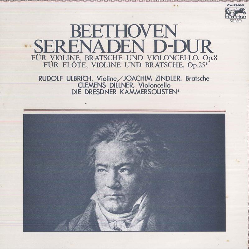 LP Record RUDOLF ULBRICH, JOACHIM ZINDLER, CL - Beethoven: Serenaden D-dur Op. 8, O OW7760K EURODISC 1979 Japan Classical Used
LP Record RUDOLF ULBRICH, JOACHIM ZINDLER, CL - Beethoven: Serenaden D-dur Op. 8, O OW7760K EURODISC 1979 Japan Classical Used