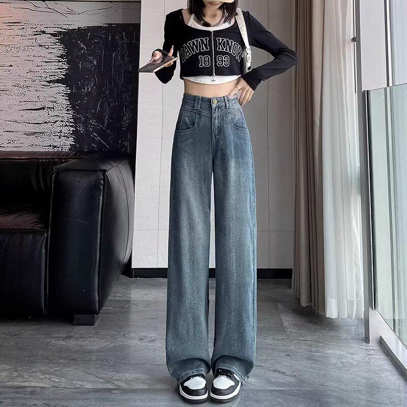Plus Size High Waist Retro Wide Leg Jeans for Women - Starry Sky Pattern, Drapey Slimming Design, Spring/Autumn 2025 3XL: Height 155-165CM (75-83kg)
Plus Size High Waist Retro Wide Leg Jeans for Women - Starry Sky Pattern, Drapey Slimming Design, Spring/Autumn 2025 3XL: Height 155-165CM (75-83kg)