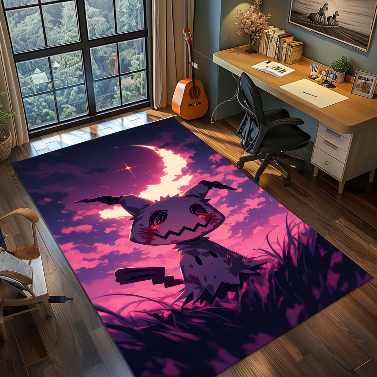 Pokemon Anime Rug Carpet Large Area Rug Non Slip Washable Floor Mat Gamer Room Bedroom Home Decor -QJY 60x90cm
Pokemon Anime Rug Carpet Large Area Rug Non Slip Washable Floor Mat Gamer Room Bedroom Home Decor -QJY 60x90cm