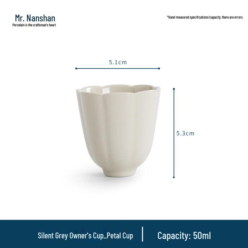 Nanshan Mr. Ceramic Kung Fu Tea Cup
Nanshan Mr. Ceramic Kung Fu Tea Cup