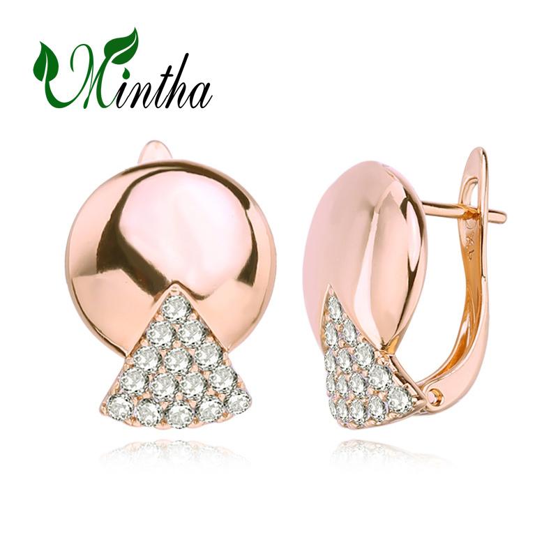Серьги-клипсы MINTHA, модные серьги цвета розового золота, свадебные повседневные модные украшения, круглые серьги с геометрическим фианитом для женщин, свадебные серьги A
Серьги-клипсы MINTHA, модные серьги цвета розового золота, свадебные повседневные модные украшения, круглые серьги с геометрическим фианитом для женщин, свадебные серьги A