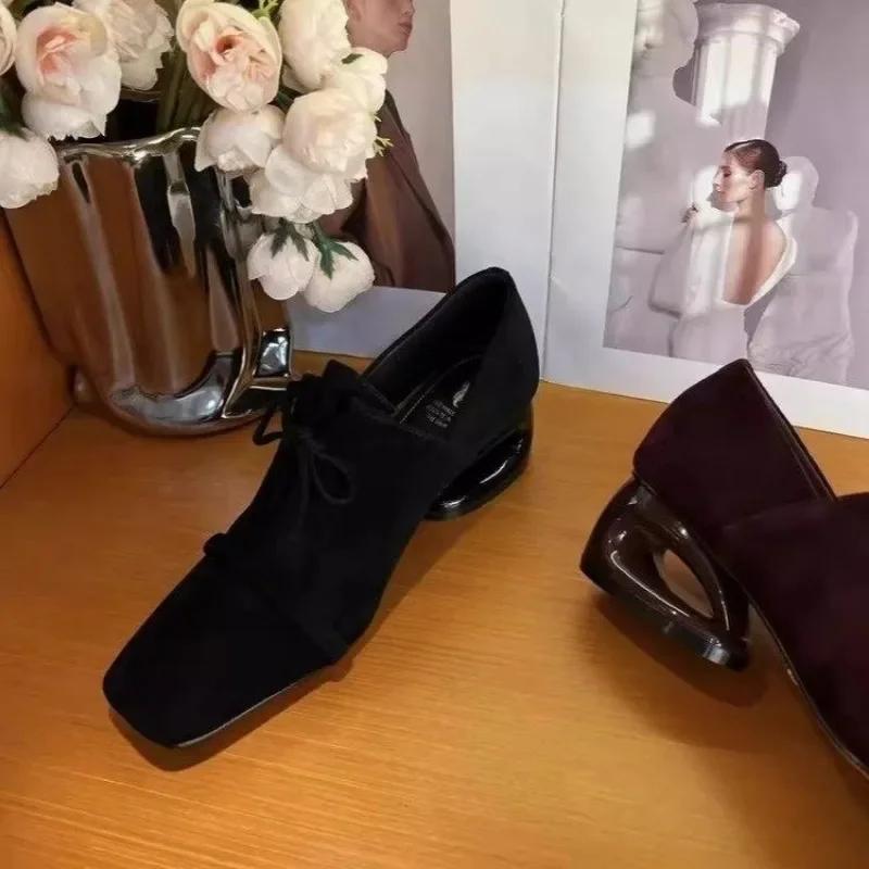 Нові осінні весняні туфлі на середньому каблуці з квадратним носком, чорні, винно-червоні, туфлі на платформі, жіночі туфлі на високих підборах, чорні, винно-червоні, туфлі на каблуці, повсякденні, жіночі туфлі на підборах 40
Нові осінні весняні туфлі на середньому каблуці з квадратним носком, чорні, винно-червоні, туфлі на платформі, жіночі туфлі на високих підборах, чорні, винно-червоні, туфлі на каблуці, повсякденні, жіночі туфлі на підборах 40