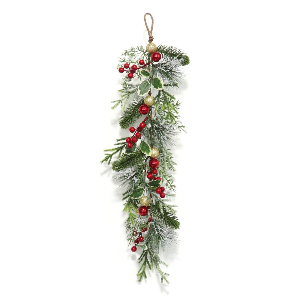 Green&red Christmas Pine Garland 65cm Holly Leaves Artificial Pine Wreath Wall Hanging Staircase Ornament Greenery Pine Rattan зелёный
Green&red Christmas Pine Garland 65cm Holly Leaves Artificial Pine Wreath Wall Hanging Staircase Ornament Greenery Pine Rattan зелёный