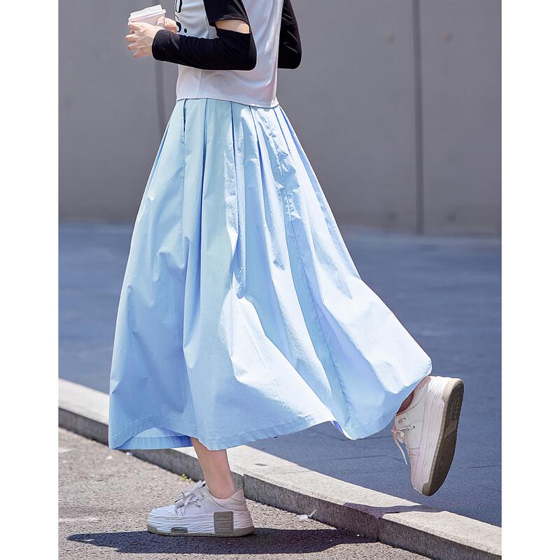 Demana Solid Color Pleated Midi Skirt S
Demana Solid Color Pleated Midi Skirt S