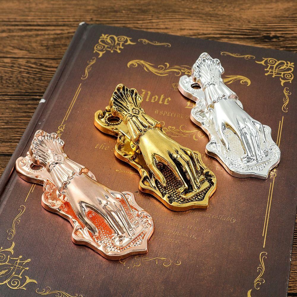 DIY Scrapbooking Paper Clip Hand-shaped Bookmark Clip Creative Hand Account Clip School Office Gold-B
DIY Scrapbooking Paper Clip Hand-shaped Bookmark Clip Creative Hand Account Clip School Office Gold-B