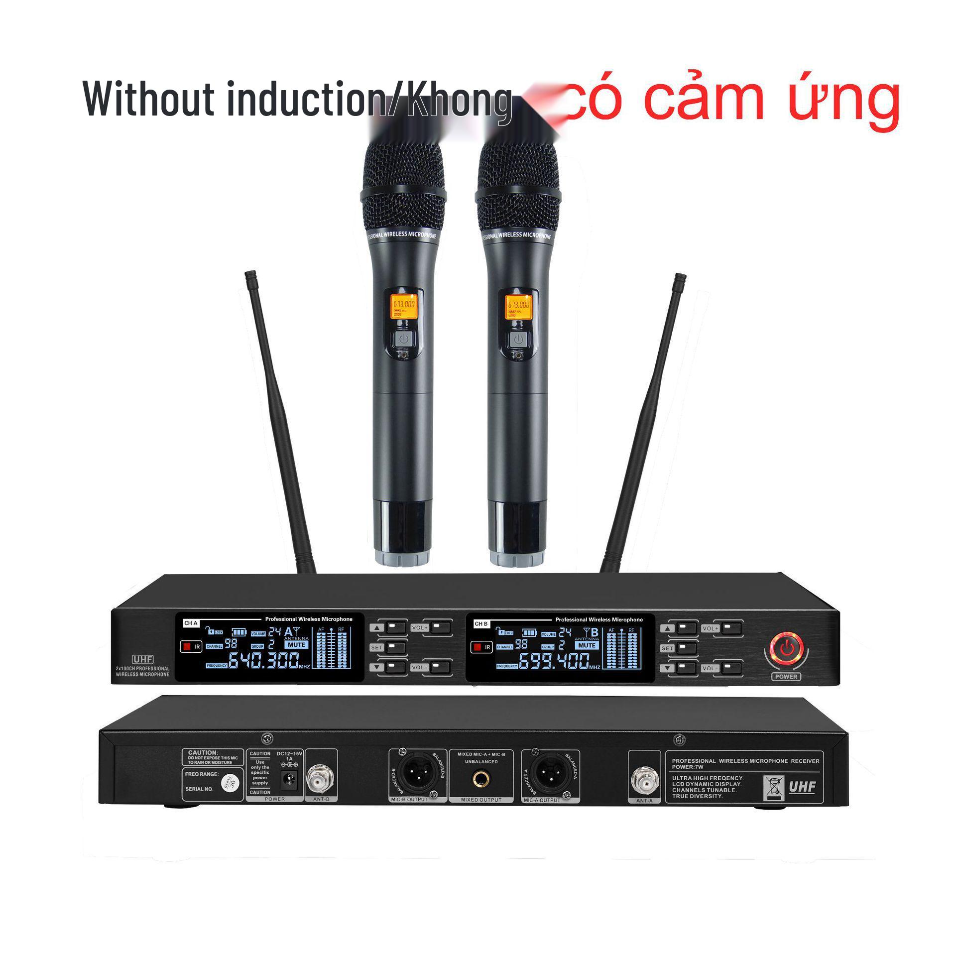 U-Band Infrared Wireless Lavalier & Headset Microphone Set UK Plug
U-Band Infrared Wireless Lavalier & Headset Microphone Set UK Plug