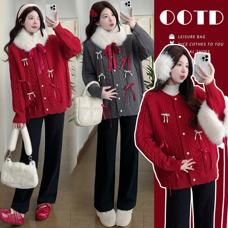 2025 Fashion Winter Heavy Knit Cardigan, Base Layer Top & Pants Trendy Mom Set L
2025 Fashion Winter Heavy Knit Cardigan, Base Layer Top & Pants Trendy Mom Set L