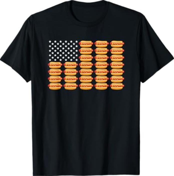 Hot Dog American Flag July 4th Patriotic Summer BBQ Funny T-Shirt 5XL різнокольоровий
Hot Dog American Flag July 4th Patriotic Summer BBQ Funny T-Shirt 5XL різнокольоровий