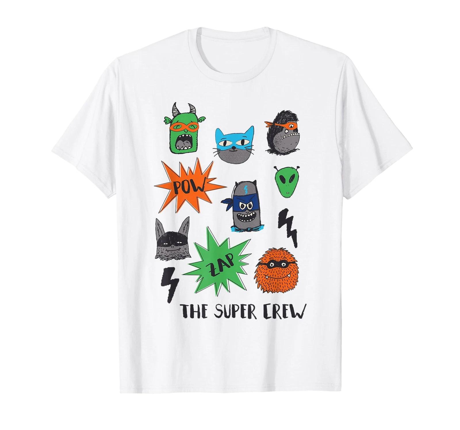 Superhero Monster Crew Comic Mask Toy Party Supplies Gift T-Shirt_ L
Superhero Monster Crew Comic Mask Toy Party Supplies Gift T-Shirt_ L