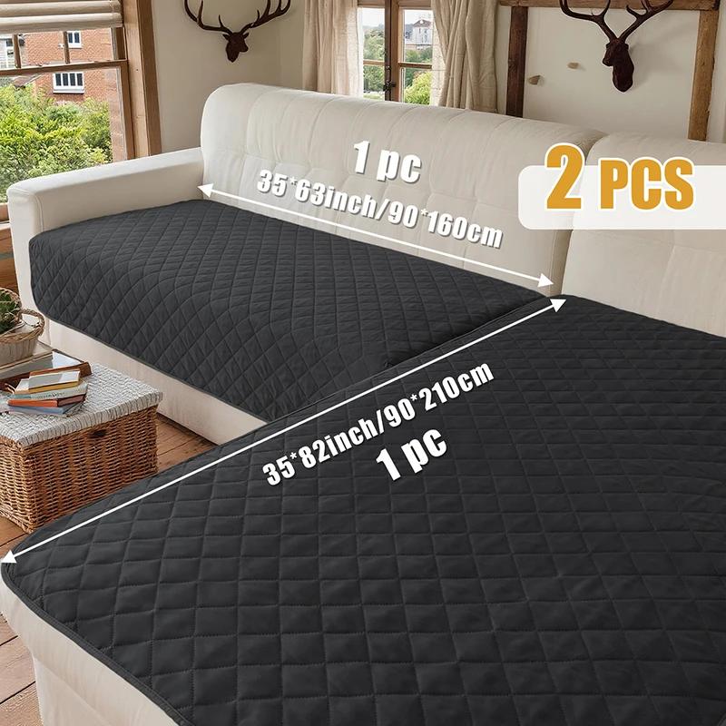 Wear-resistant Sectional Couch Covers 2 Pcs Quilted Sofa Slipcover L-Shape Corner Sofa Covers for Living Room Pet Mat Protector Sofa mat Cover
Wear-resistant Sectional Couch Covers 2 Pcs Quilted Sofa Slipcover L-Shape Corner Sofa Covers for Living Room Pet Mat Protector Sofa mat Cover