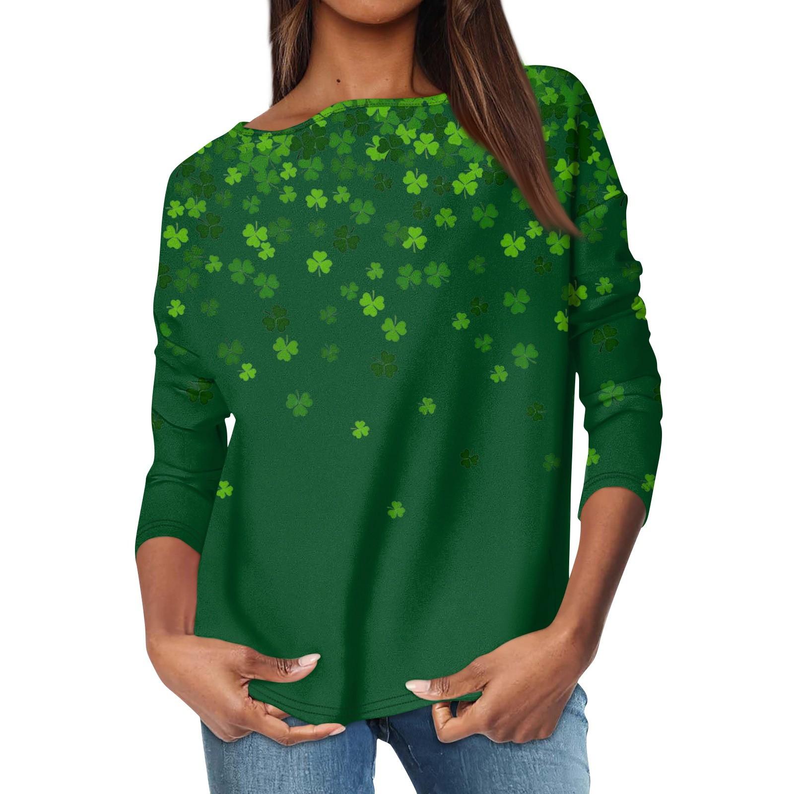 Женский повседневный свободный топ с круглым вырезом и длинными рукавами с принтом S
Женский повседневный свободный топ с круглым вырезом и длинными рукавами с принтом S