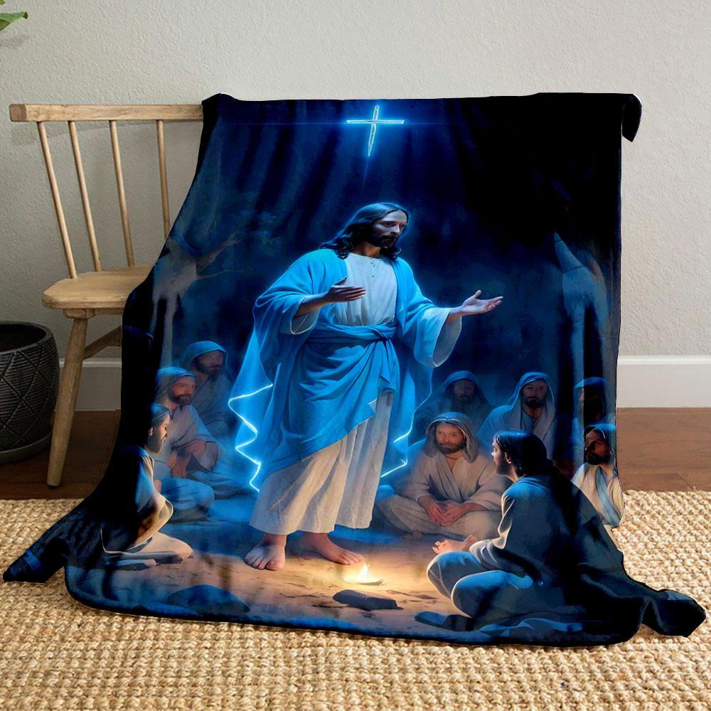 Jesus and Disciples Cross Print Blanket Printed Blanket for Living Room Bed Couch lunch break Soft Cozy Blanket for Friend s festival Gift 80cm x 120cm
Jesus and Disciples Cross Print Blanket Printed Blanket for Living Room Bed Couch lunch break Soft Cozy Blanket for Friend s festival Gift 80cm x 120cm