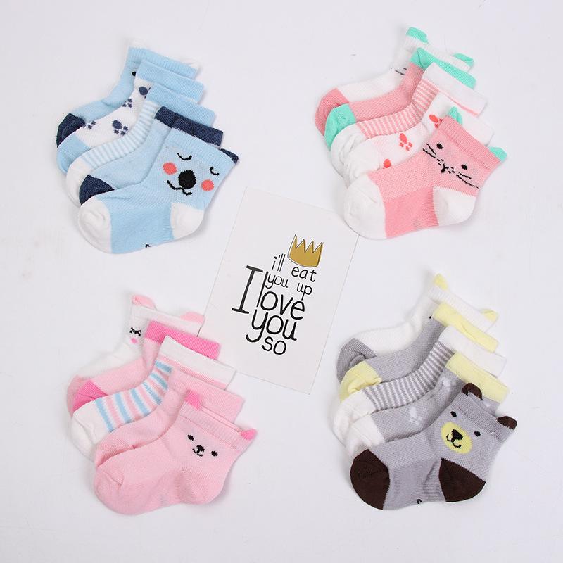 5 Pairs/Lot Baby Socks Newborns Infant Cute Cartoons Soft Cotton Mesh Short Socks For 0-24 Month Boy Girl Babies Fashion Kids 13-24M
5 Pairs/Lot Baby Socks Newborns Infant Cute Cartoons Soft Cotton Mesh Short Socks For 0-24 Month Boy Girl Babies Fashion Kids 13-24M