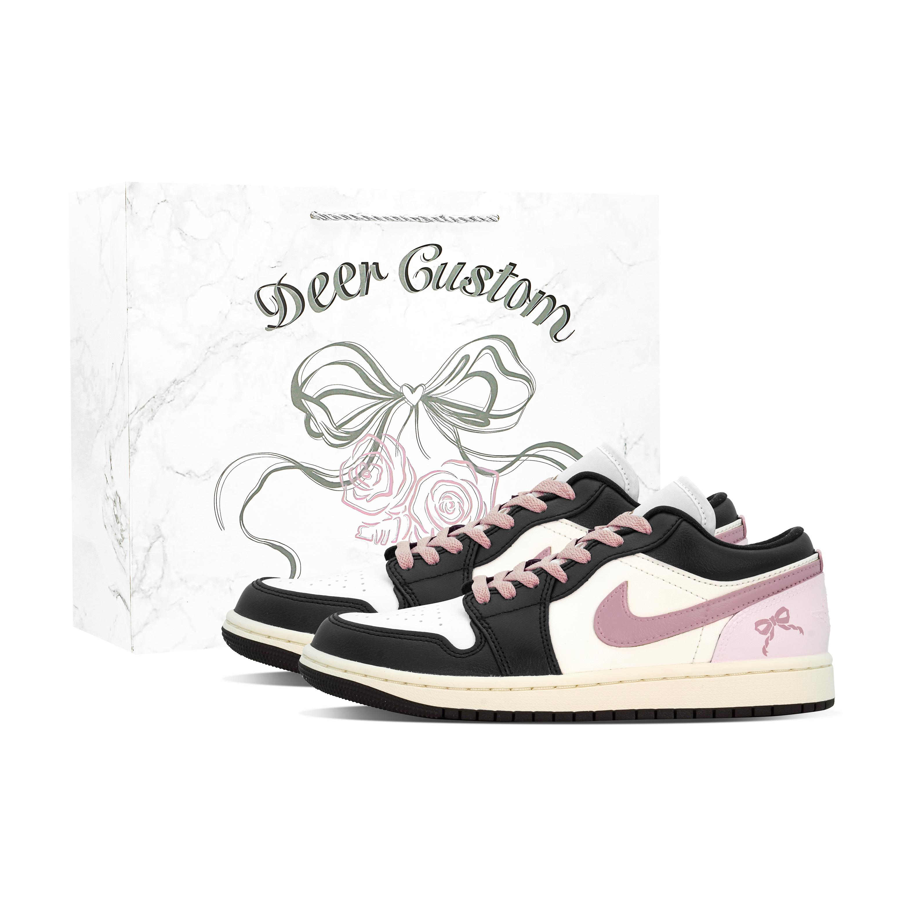 Jordan Air Jordan 1 DEER Love Journal Стійкі до стирання Низькі Вінтажні Баскетбольні Кросівки Жіночі Чорні Рожеві DC0774-200(Team84-S-BOX) 35.5
Jordan Air Jordan 1 DEER Love Journal Стійкі до стирання Низькі Вінтажні Баскетбольні Кросівки Жіночі Чорні Рожеві DC0774-200(Team84-S-BOX) 35.5