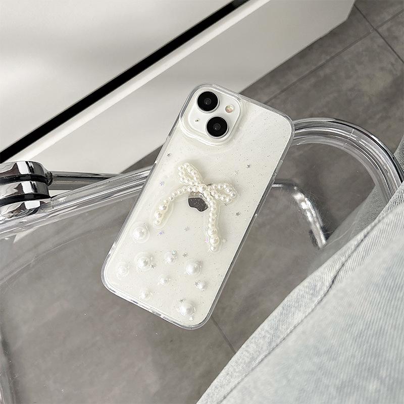 Transparent Star Glitter Mobile Phone Case For Iphone17Promax Bow Apple 15 Flower Pearl iPhone 7/8/SE 2020
Transparent Star Glitter Mobile Phone Case For Iphone17Promax Bow Apple 15 Flower Pearl iPhone 7/8/SE 2020