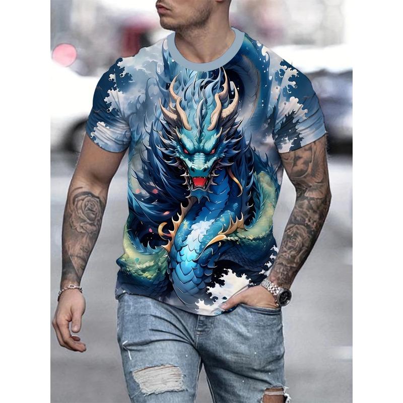 Летняя футболка с круглым вырезом, 3D-принтом забавных животных, модная, повседневная, с коротким рукавом, мужская 2XL
Летняя футболка с круглым вырезом, 3D-принтом забавных животных, модная, повседневная, с коротким рукавом, мужская 2XL