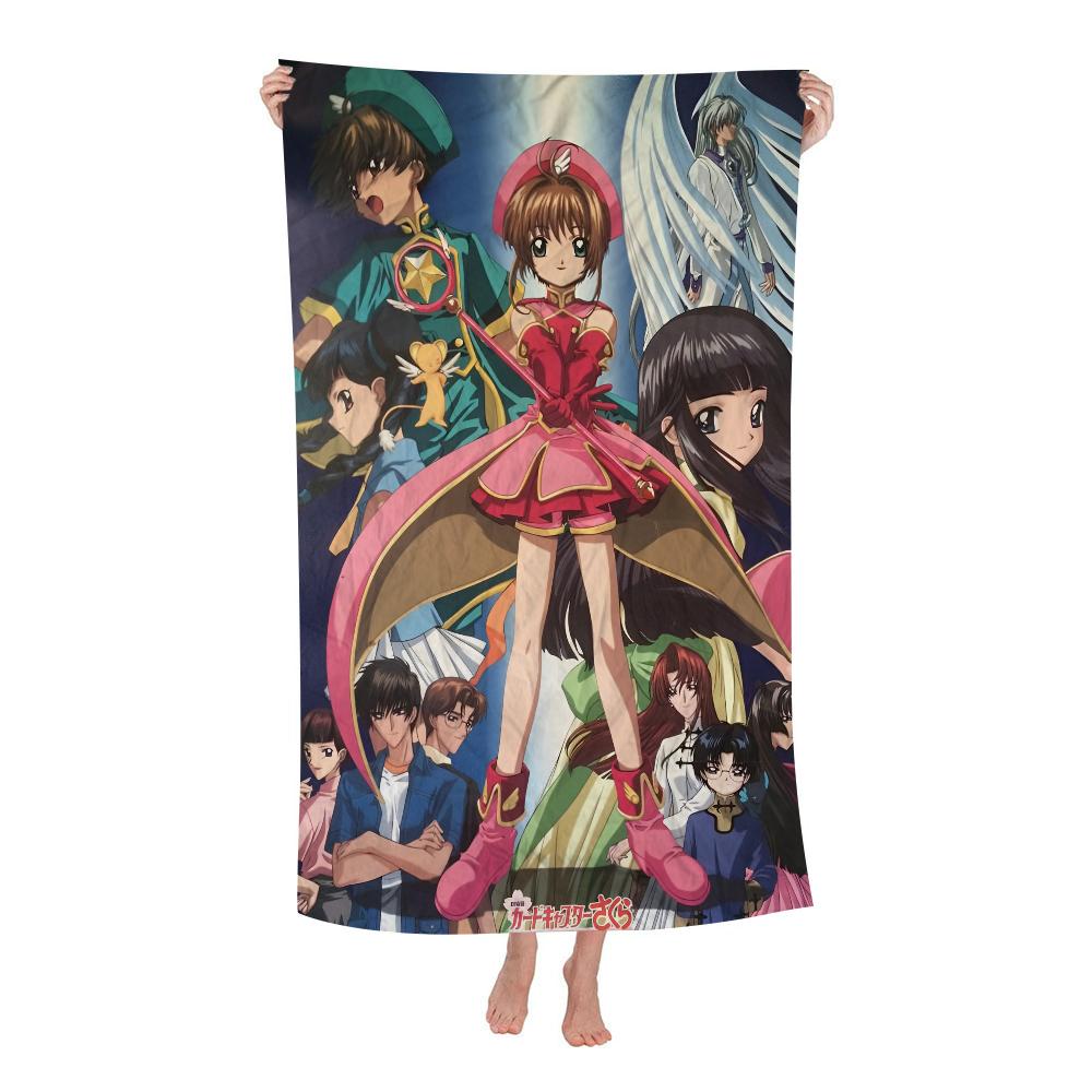 C-Cardcaptor S-Sakura Beach Towels Shower Towel Sauna Travel Spa Microfiber Quick Dry Gym Accessories Cute Room Decor W30*H60(CM)
C-Cardcaptor S-Sakura Beach Towels Shower Towel Sauna Travel Spa Microfiber Quick Dry Gym Accessories Cute Room Decor W30*H60(CM)