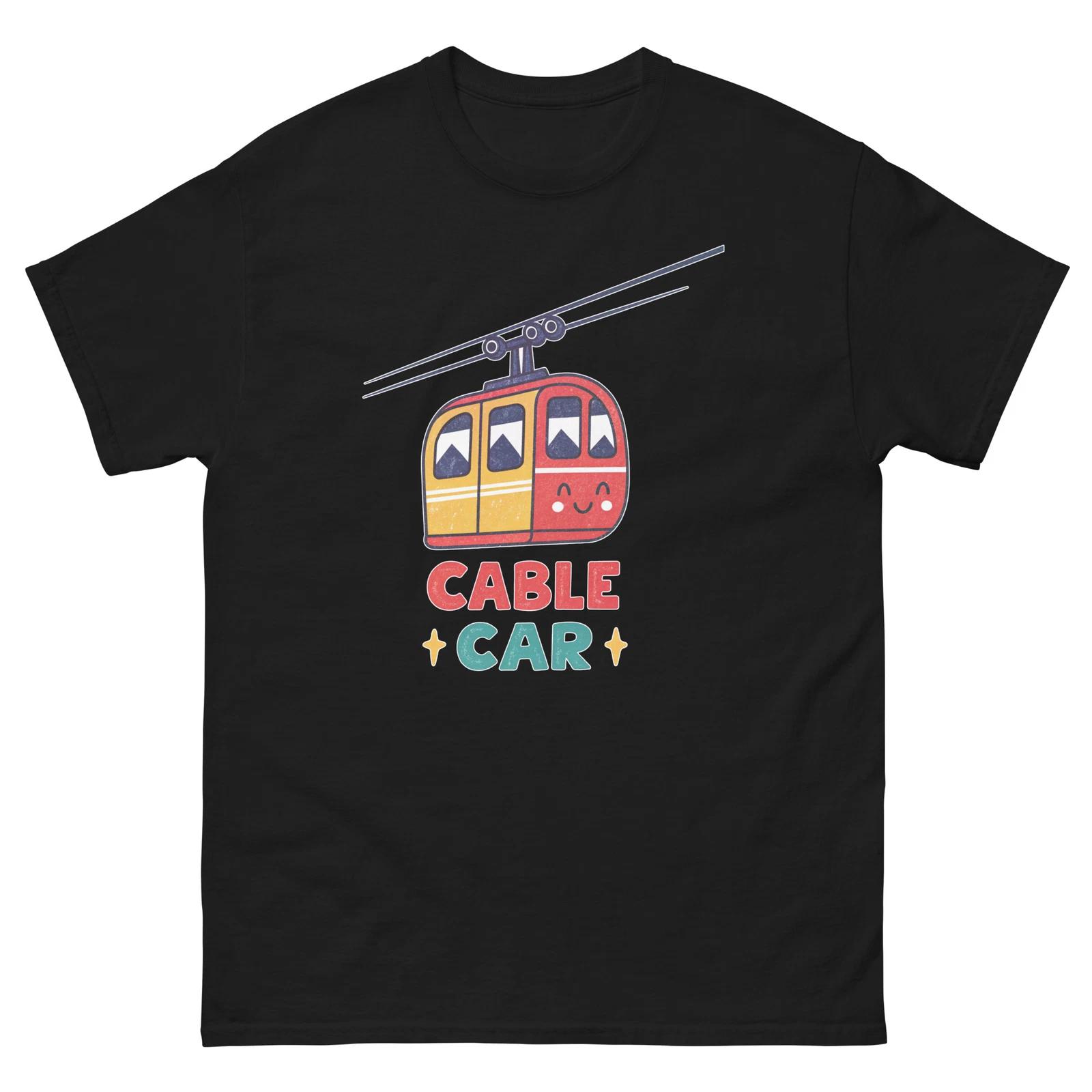 Cable Car Transportation Vehicle Illustration T-Shirt 3XL
Cable Car Transportation Vehicle Illustration T-Shirt 3XL