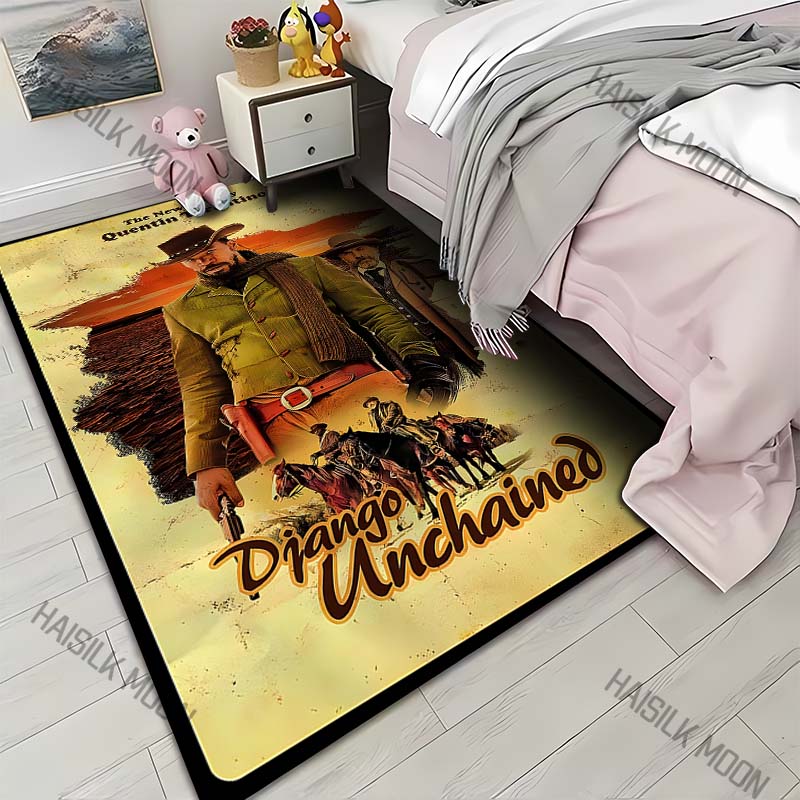 1PC Cowboy poster, Quentin Tarantino Carpet for Living Room Bedroom Sofa Home Decor Rus Non-slip Floor Mat Luxury Gift 40cm x 60cm
1PC Cowboy poster, Quentin Tarantino Carpet for Living Room Bedroom Sofa Home Decor Rus Non-slip Floor Mat Luxury Gift 40cm x 60cm