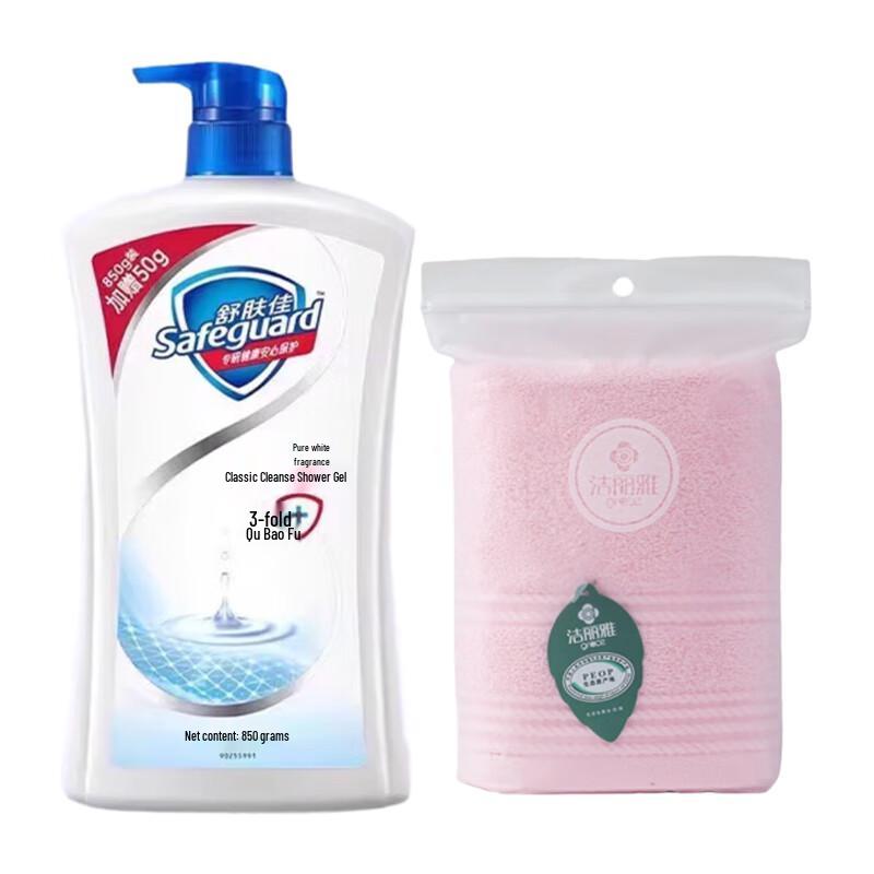 Safeguard Pure White Fragrance Shower Gel
Safeguard Pure White Fragrance Shower Gel